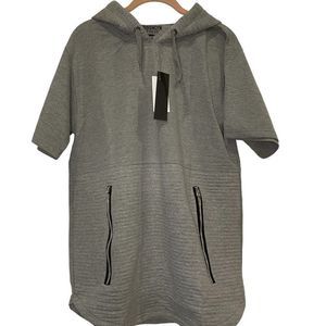 Brooklyn Xpress Short Sleeve Hoodie Shirt - M